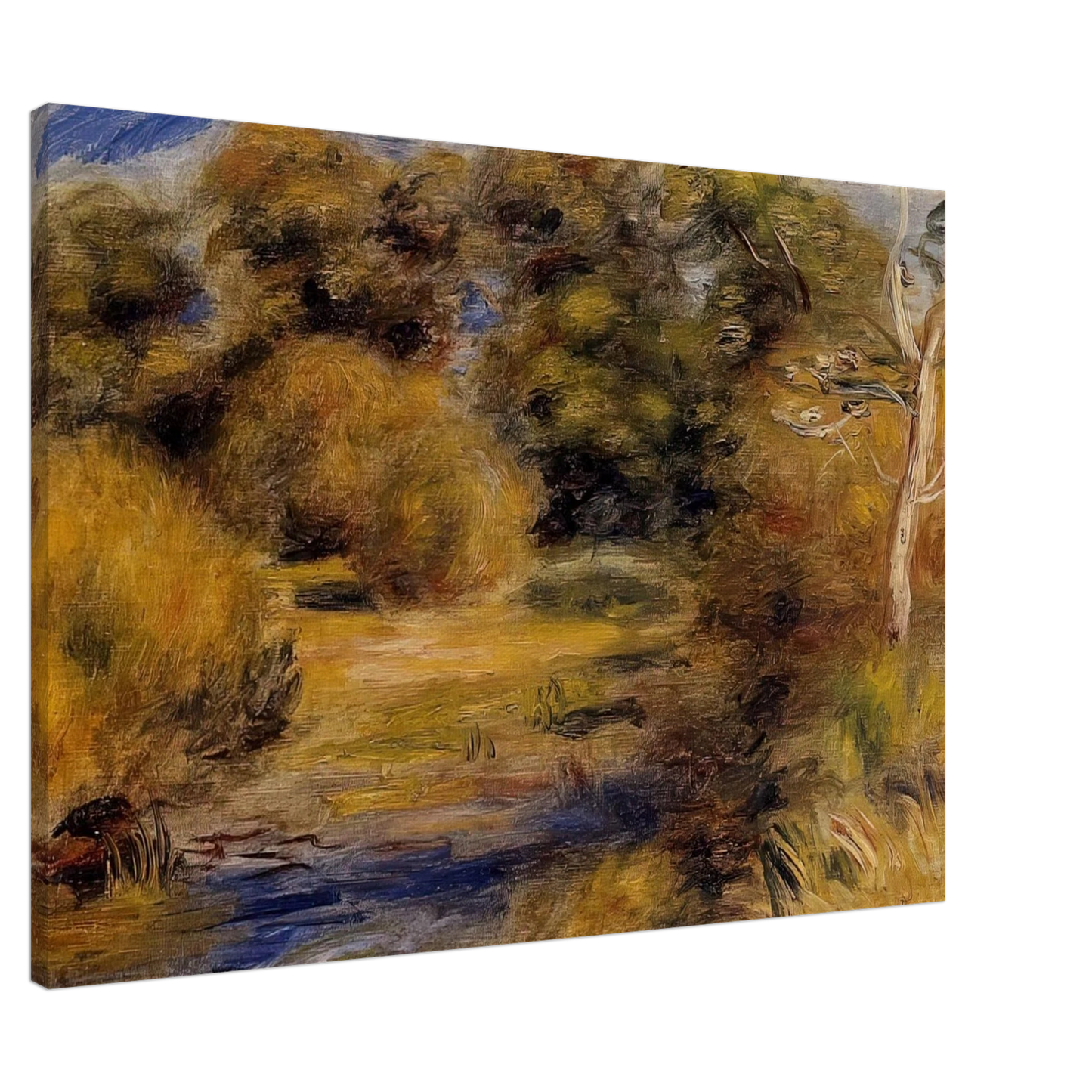 Pierre-Auguste Renoir - The Clearing Canvas - 20x30 cm / 8x12 inches-canvas