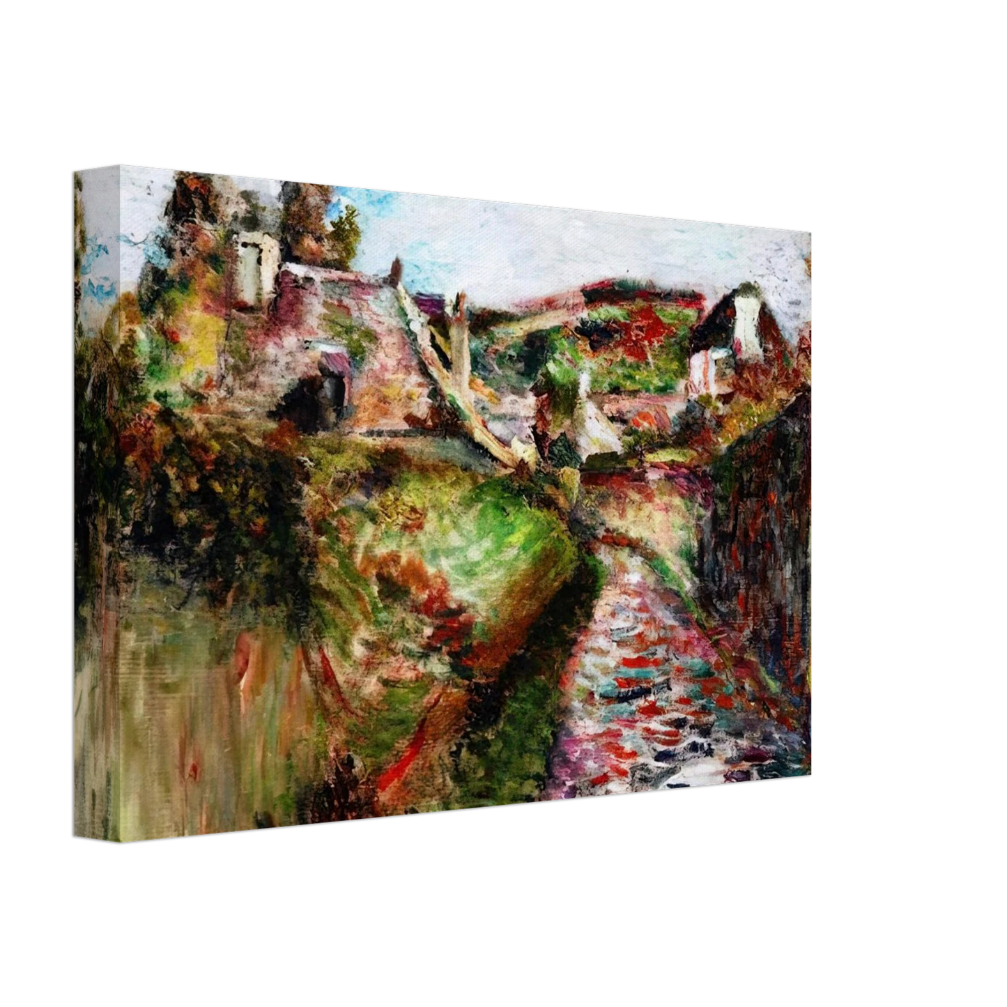 Henri Matisse - VIEW OF BELLE ILE 1897 Canvas - 70x100 cm / 28x40 inches-canvas