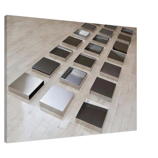 Donald Judd - Untitled - 1977 Canvas - 20x30 cm / 8x12 inches-canvas