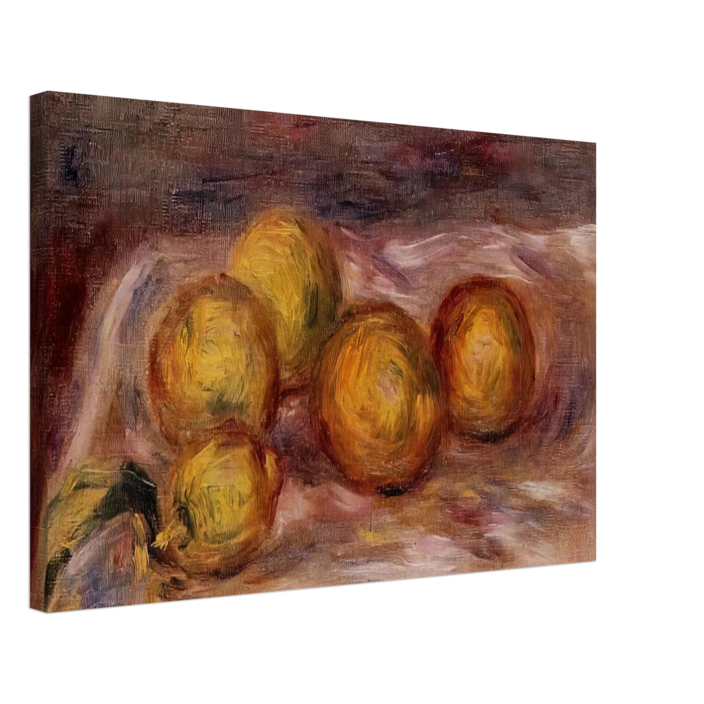 Pierre-Auguste Renoir - Lemons Canvas - 40x60 cm / 16x24 inches-canvas