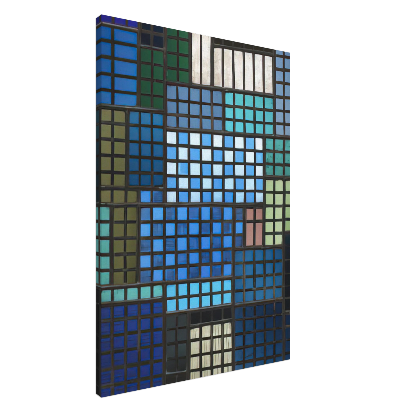 Josef Albers - PARK 1924 Canvas - 20x30 cm / 8x12 inches-canvas