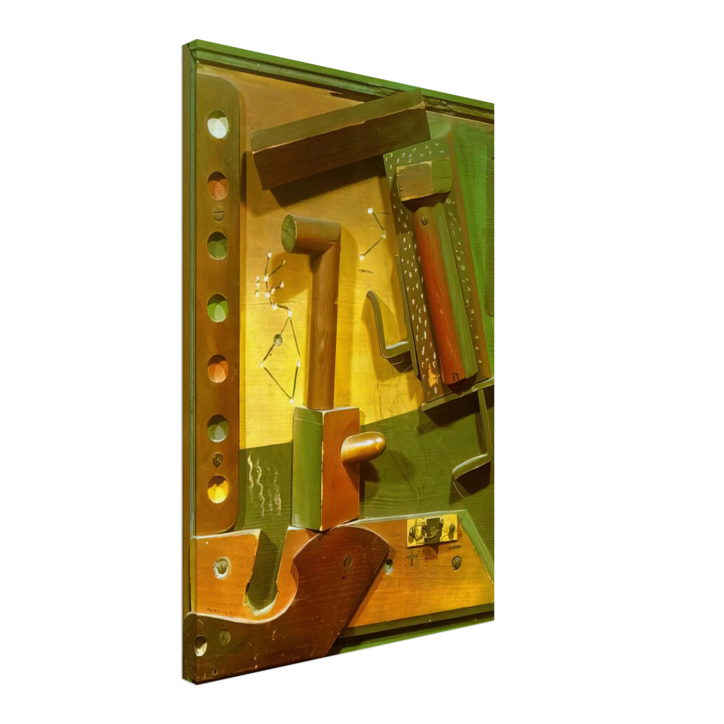 Max Ernst - Fruit of a Long Experience Canvas - 40x60 cm / 16x24 inches-canvas