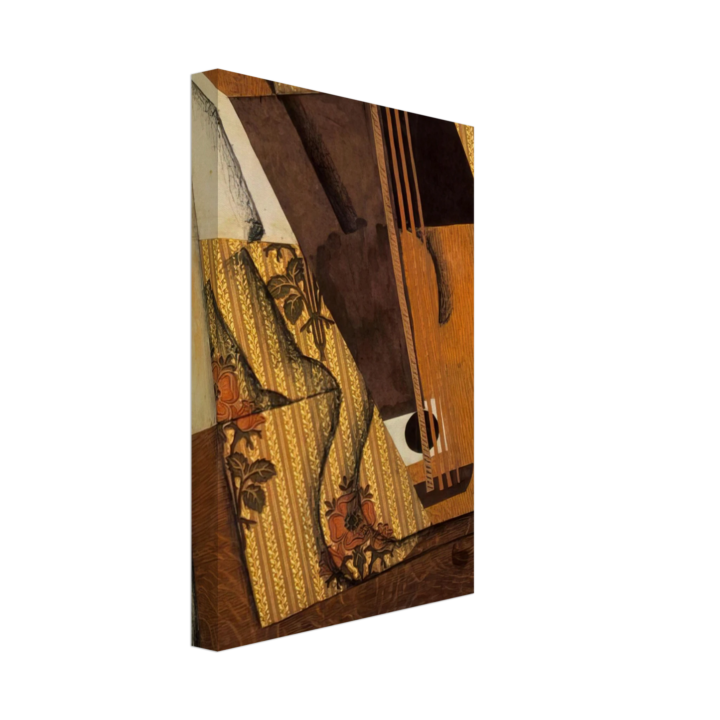 Juan Gris - THE GUITAR 1914 Canvas - 40x60 cm / 16x24 inches-canvas