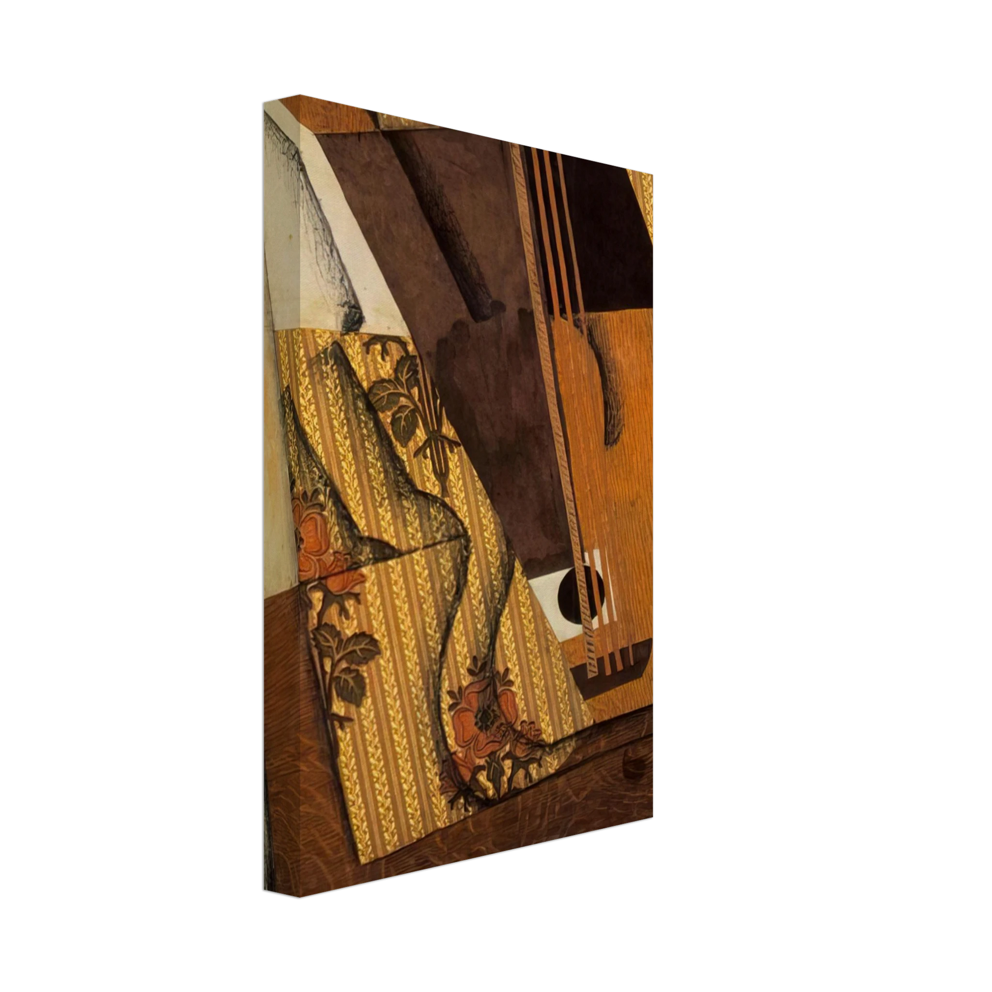 Juan Gris - THE GUITAR 1914 Canvas - 40x60 cm / 16x24 inches-canvas