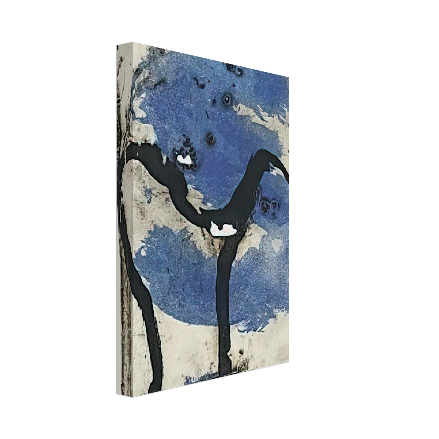 Emil Schumacher - 31972 - 1972 Canvas - 40x60 cm / 16x24 inches-canvas