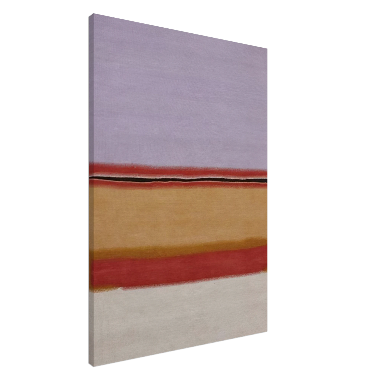 Mark Rothko - Orange over Violet - 1968 Canvas - 20x30 cm / 8x12 inches-canvas