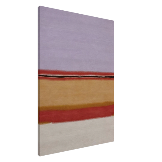 Mark Rothko - Orange over Violet - 1968 Canvas - 20x30 cm / 8x12 inches-canvas