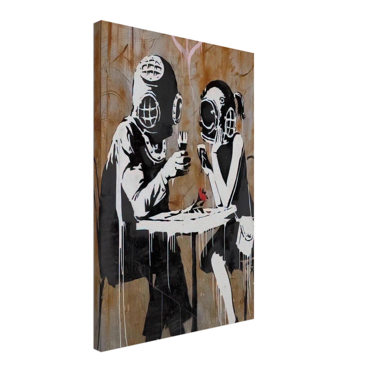 Banksy - THINK TANK 2003 Canvas - 70x100 cm / 28x40 inches-canvas