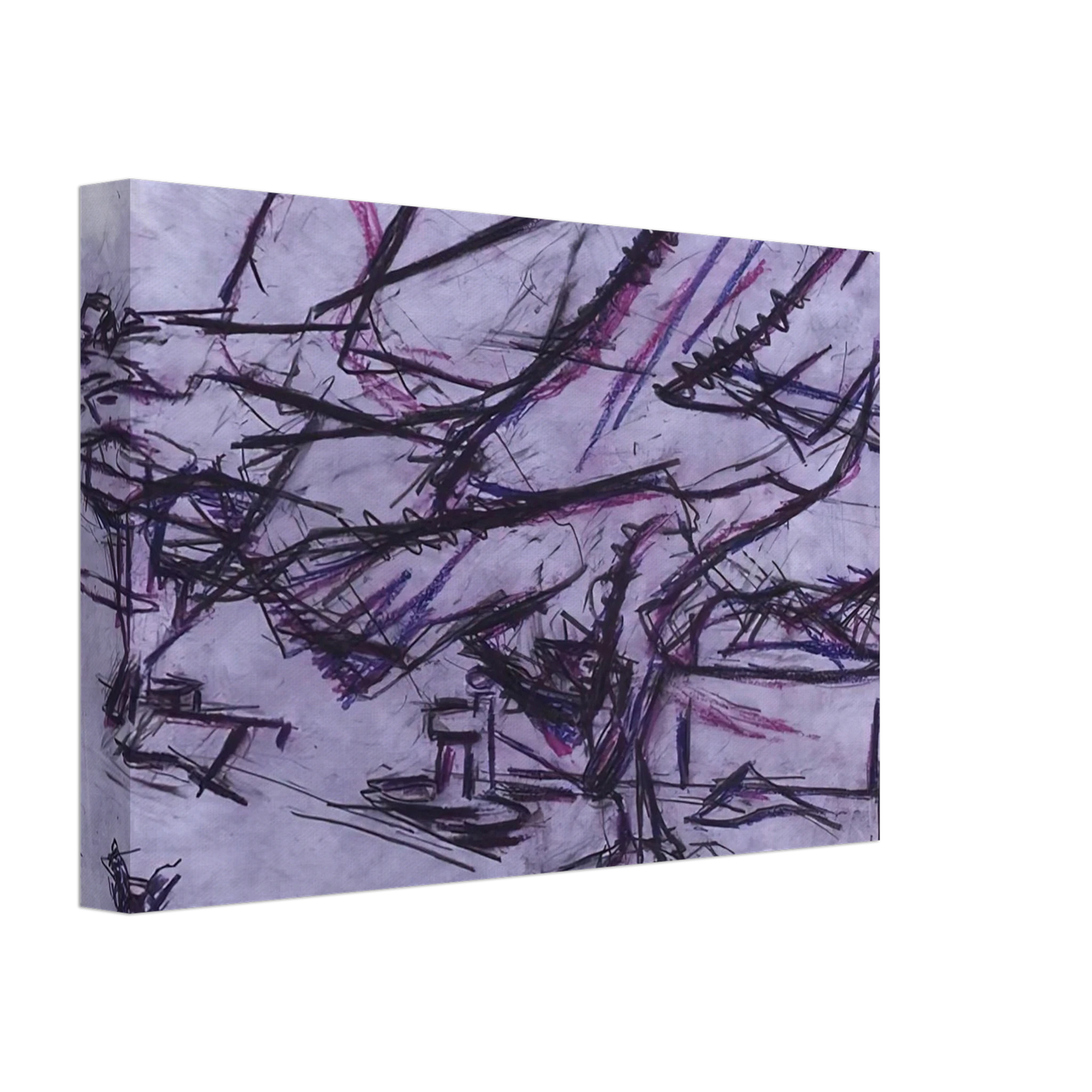 Frank Auerbach - TREE AT TRETIRE Canvas - 40x60 cm / 16x24 inches-canvas