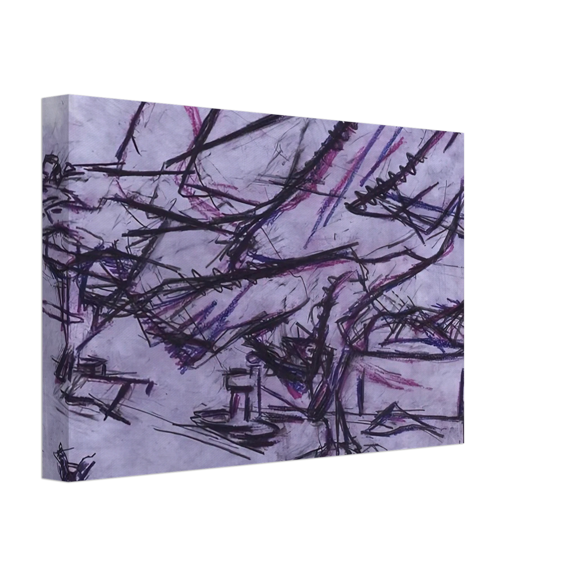 Frank Auerbach - TREE AT TRETIRE Canvas - 40x60 cm / 16x24 inches-canvas