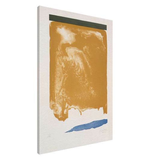 Helen Frankenthaler - Persian Garden - 1966 Canvas - 20x30 cm / 8x12 inches-canvas