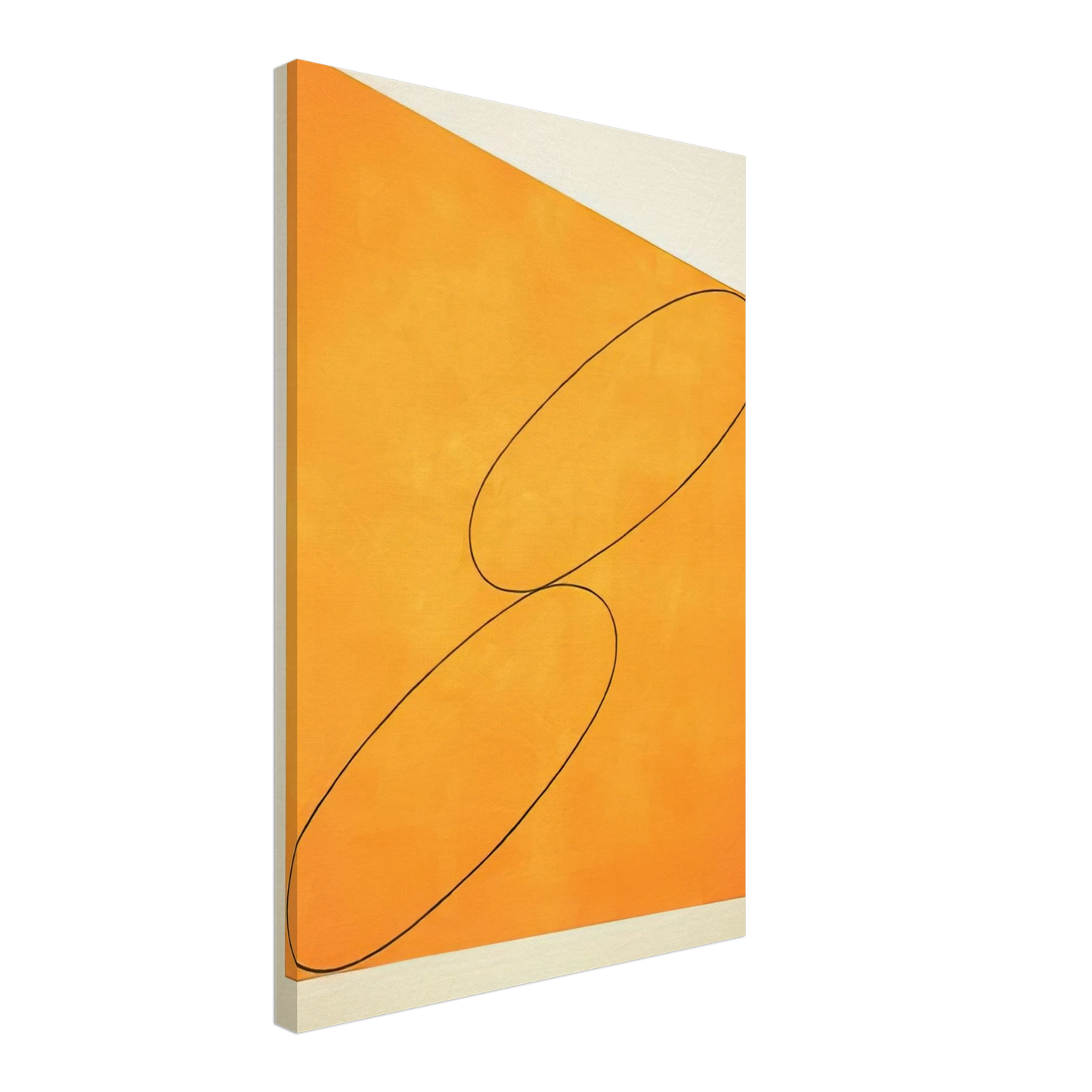 Robert Mangold - TUDY ATTIC SERIES XIV 1991 Canvas - 40x60 cm / 16x24 inches-canvas