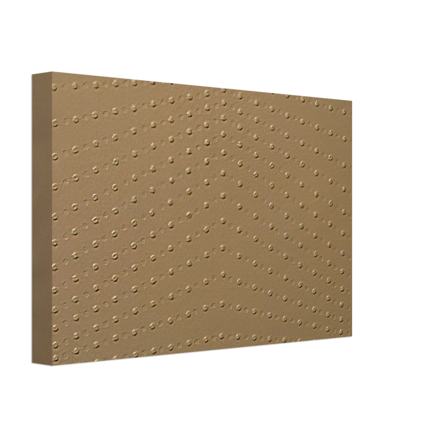 Enrico Castellani - Superficie bianca - 1969 Canvas - 70x100 cm / 28x40 inches-canvas