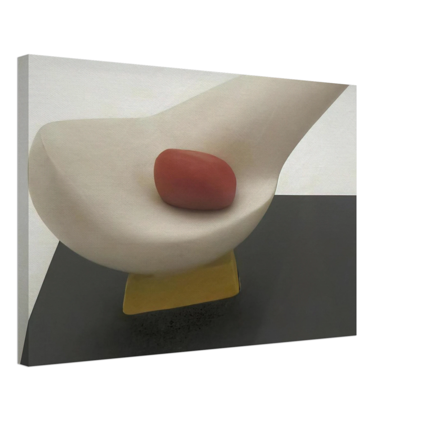 Kurt Schwitters - MOTHER AND EGG 1947 Canvas - 70x100 cm / 28x40 inches-canvas