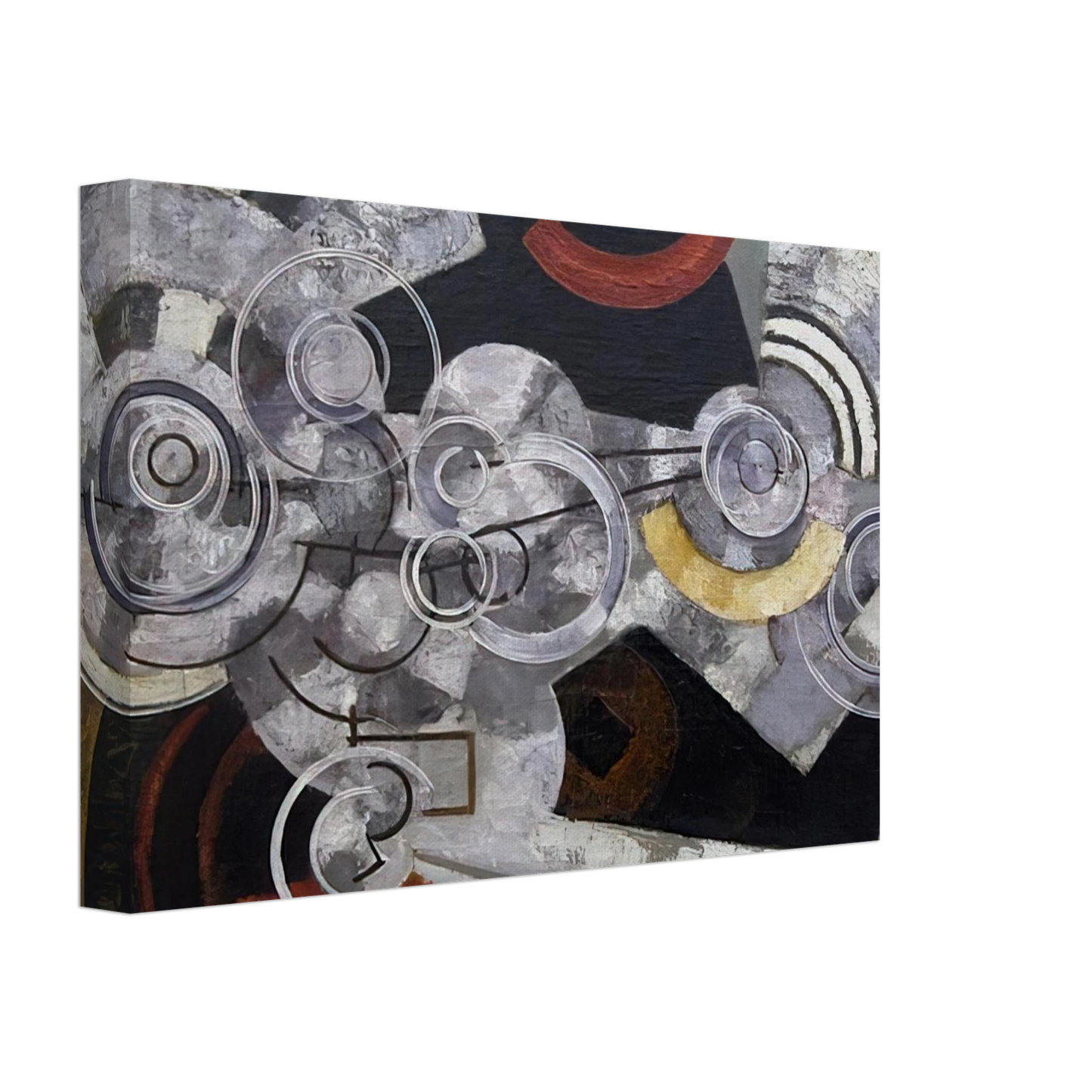 Frantisek Kupka - Fanny Machine - The machinery Canvas - 70x100 cm / 28x40 inches-canvas