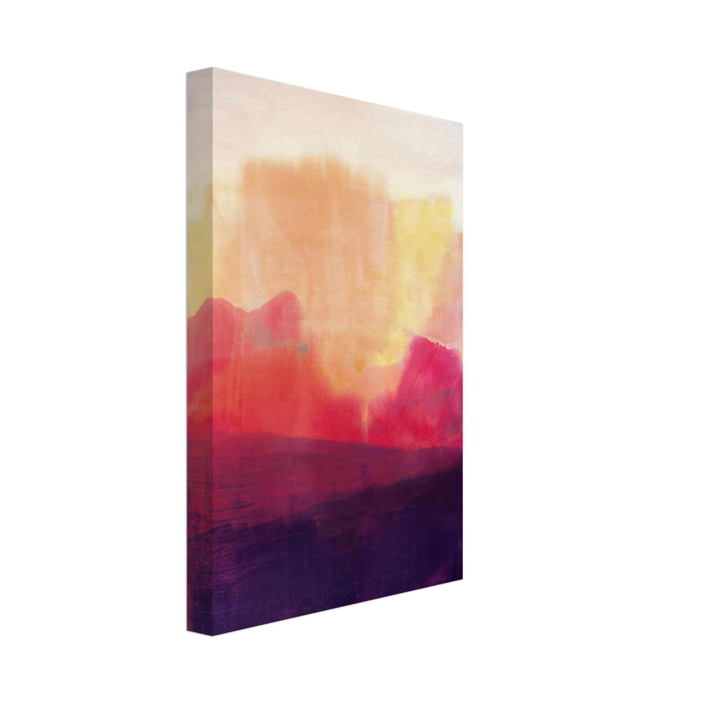 Ronnie Landfield - The Source - 1993 Canvas - 40x60 cm / 16x24 inches-canvas