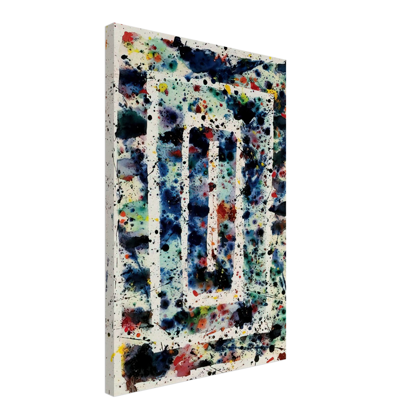 Sam Francis - Untitled  SF75-102  Canvas - 70x100 cm / 28x40 inches-canvas
