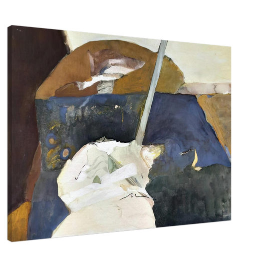 Menez - Sem titulo - 1975 Canvas - 20x30 cm / 8x12 inches-canvas