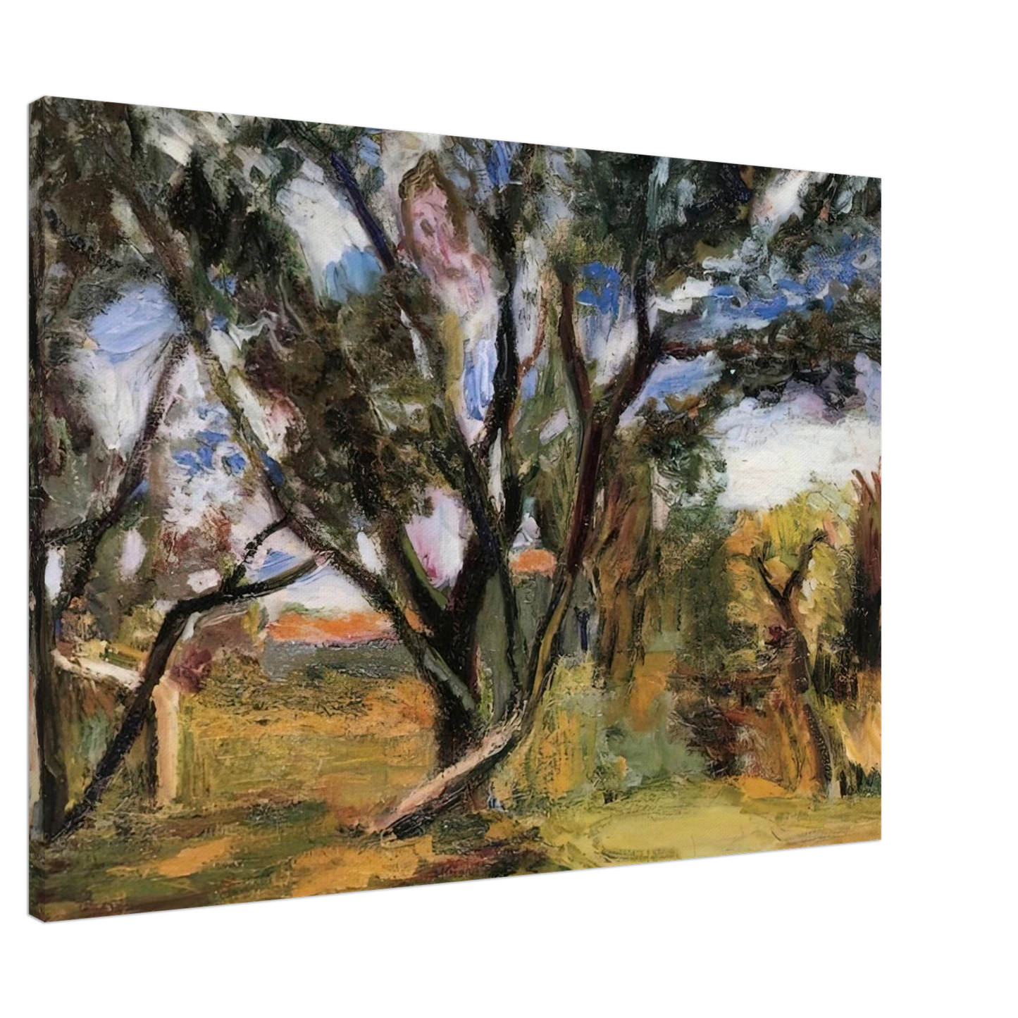 Henri Matisse - THE OLIVE TREE Canvas - 20x30 cm / 8x12 inches-canvas