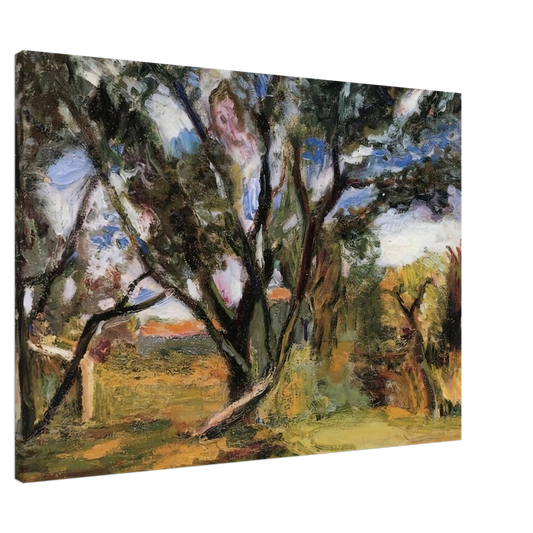 Henri Matisse - THE OLIVE TREE Canvas - 20x30 cm / 8x12 inches-canvas