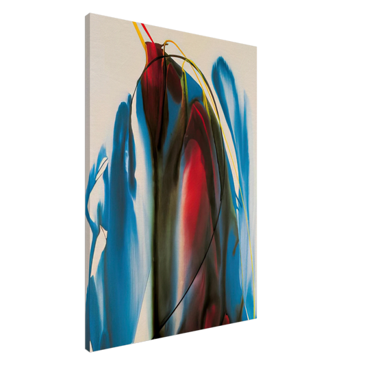 Paul Jenkins - Phenomena Waiting Gables - 1965 Canvas - 20x30 cm / 8x12 inches-canvas