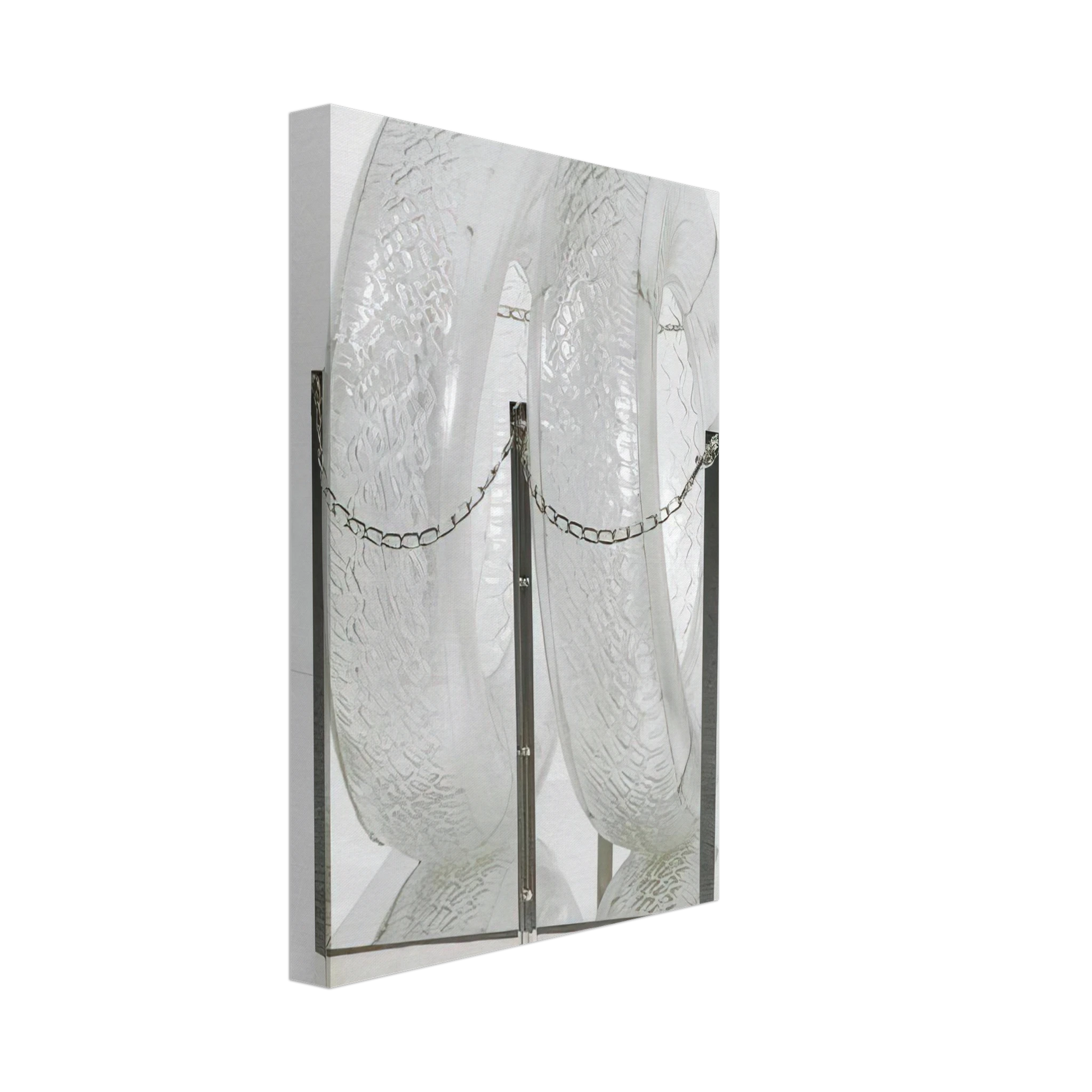 Robert Rauschenberg - UNTITLED GLASS TIRES 1997 Canvas - 40x60 cm / 16x24 inches-canvas