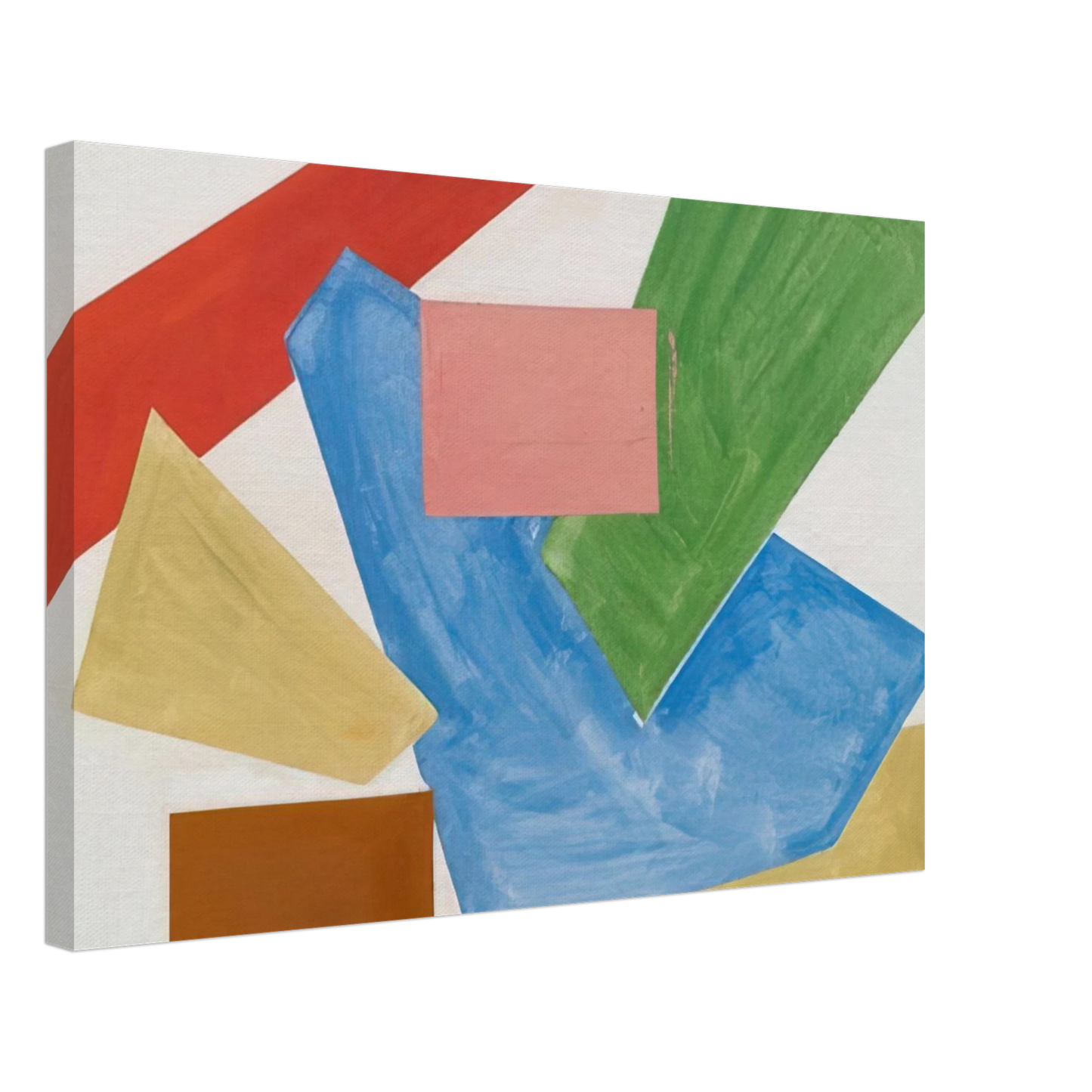 Hans Hofmann - Abstraction in White Canvas - 70x100 cm / 28x40 inches-canvas