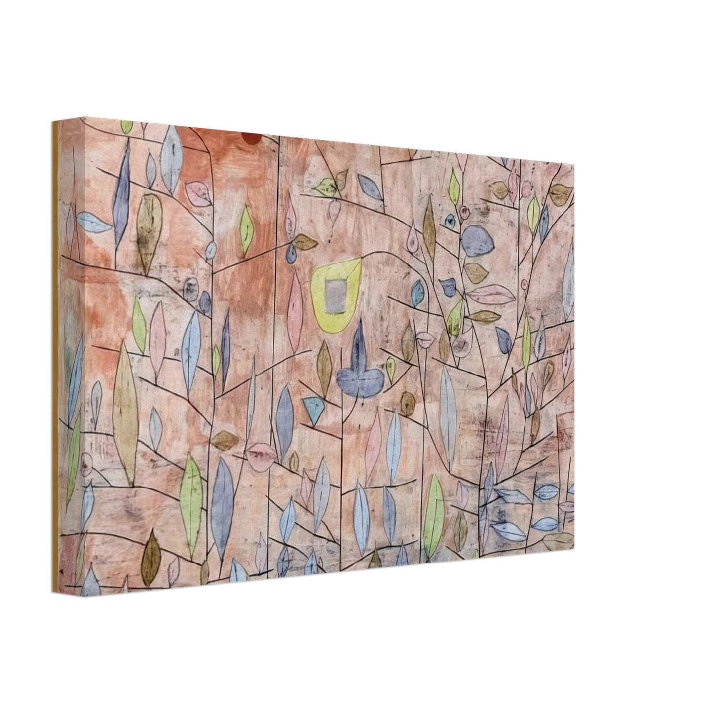 Paul Klee - SPARSE FOLIAGE 1934 Canvas - 40x60 cm / 16x24 inches-canvas