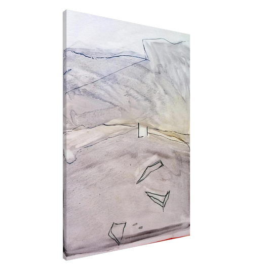 Raoul De Keyser - Wait - 2006 Canvas - 20x30 cm / 8x12 inches-canvas