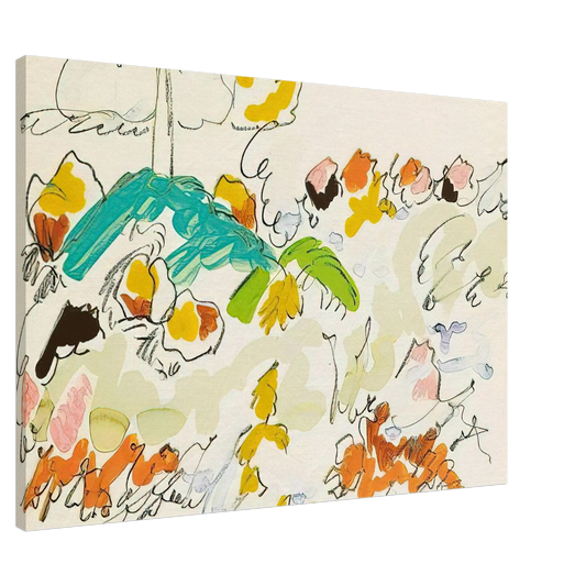 Charles Lapicque - Paysage de mer - 1950 Canvas - 20x30 cm / 8x12 inches-canvas