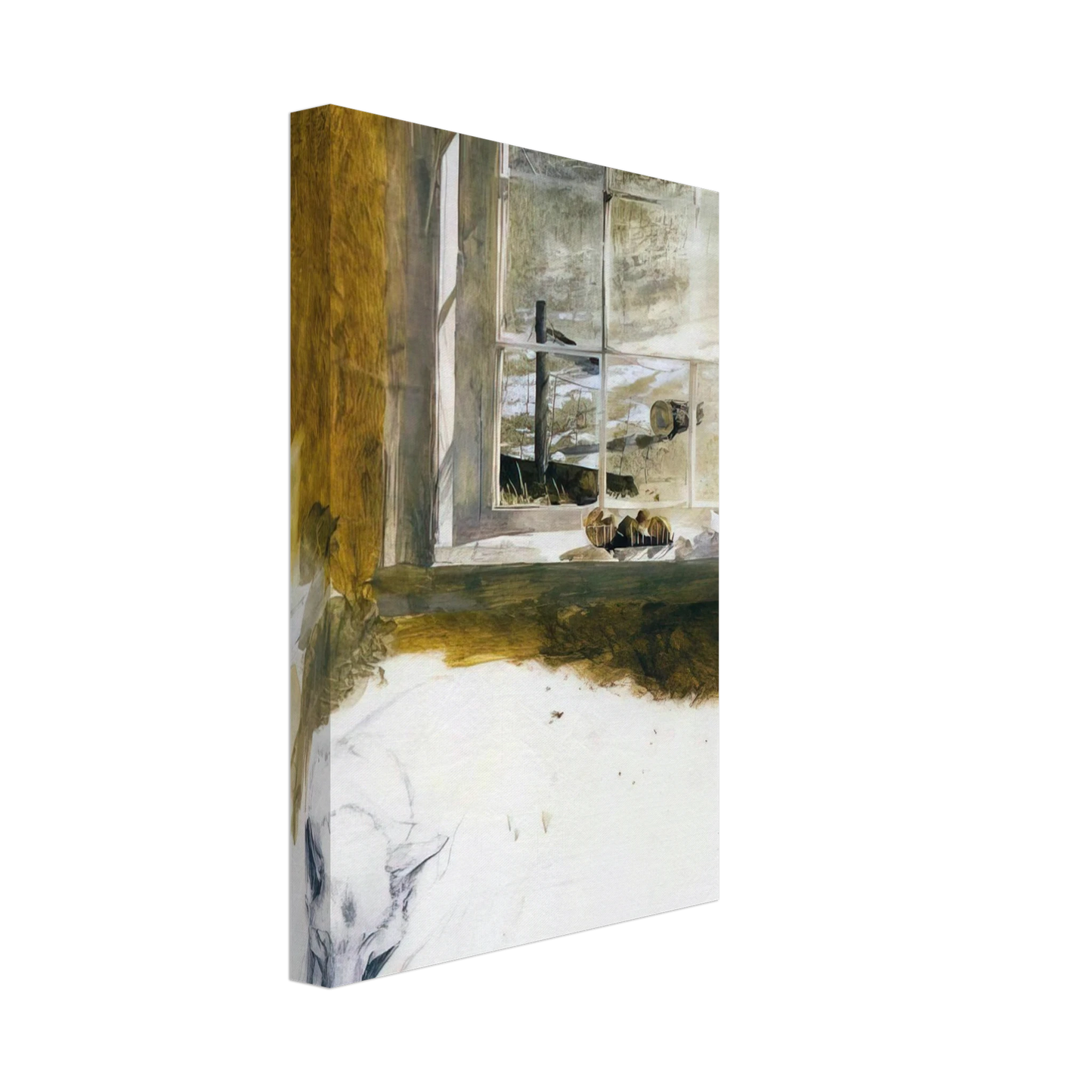 Andrew Wyeth - GROUNDHOG DAY 3 Canvas - 40x60 cm / 16x24 inches-canvas