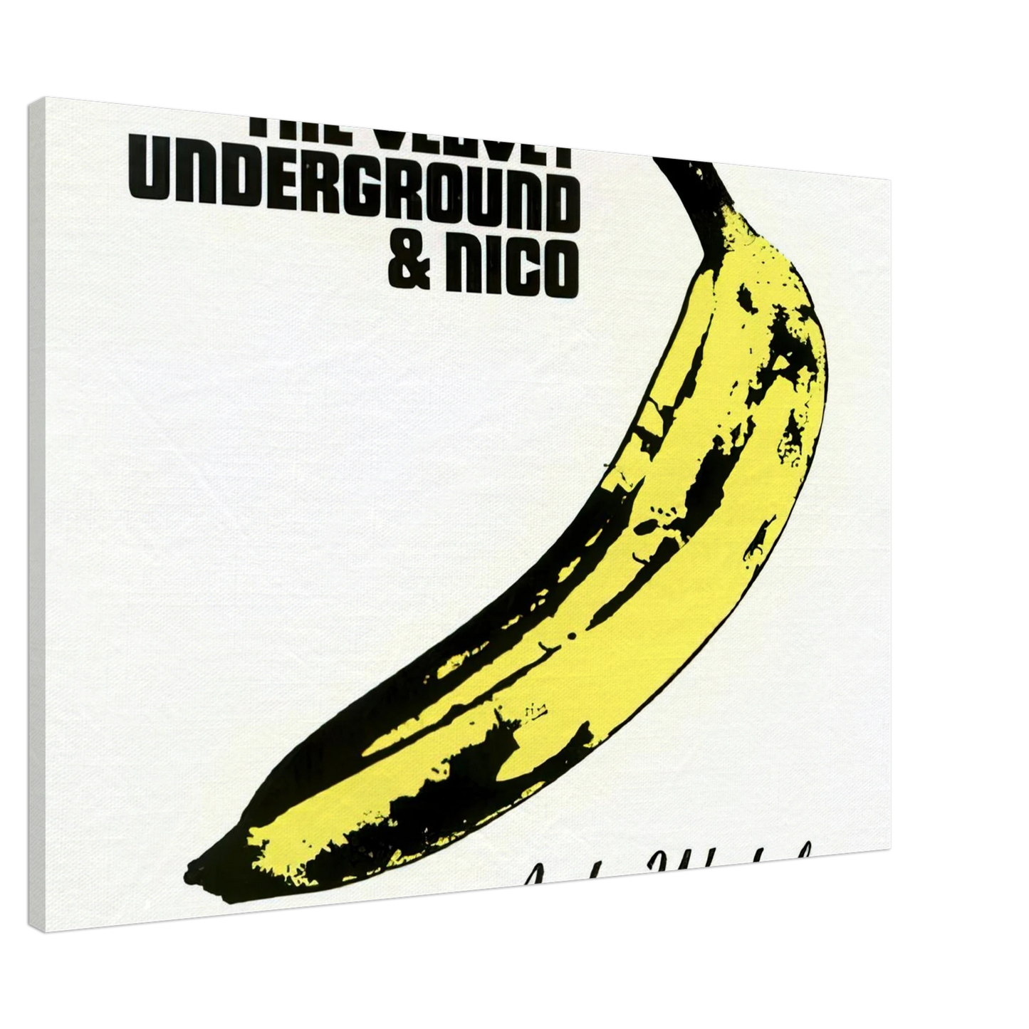 Andy Warhol - Velvet Underground & Nico Canvas - 20x30 cm / 8x12 inches-canvas