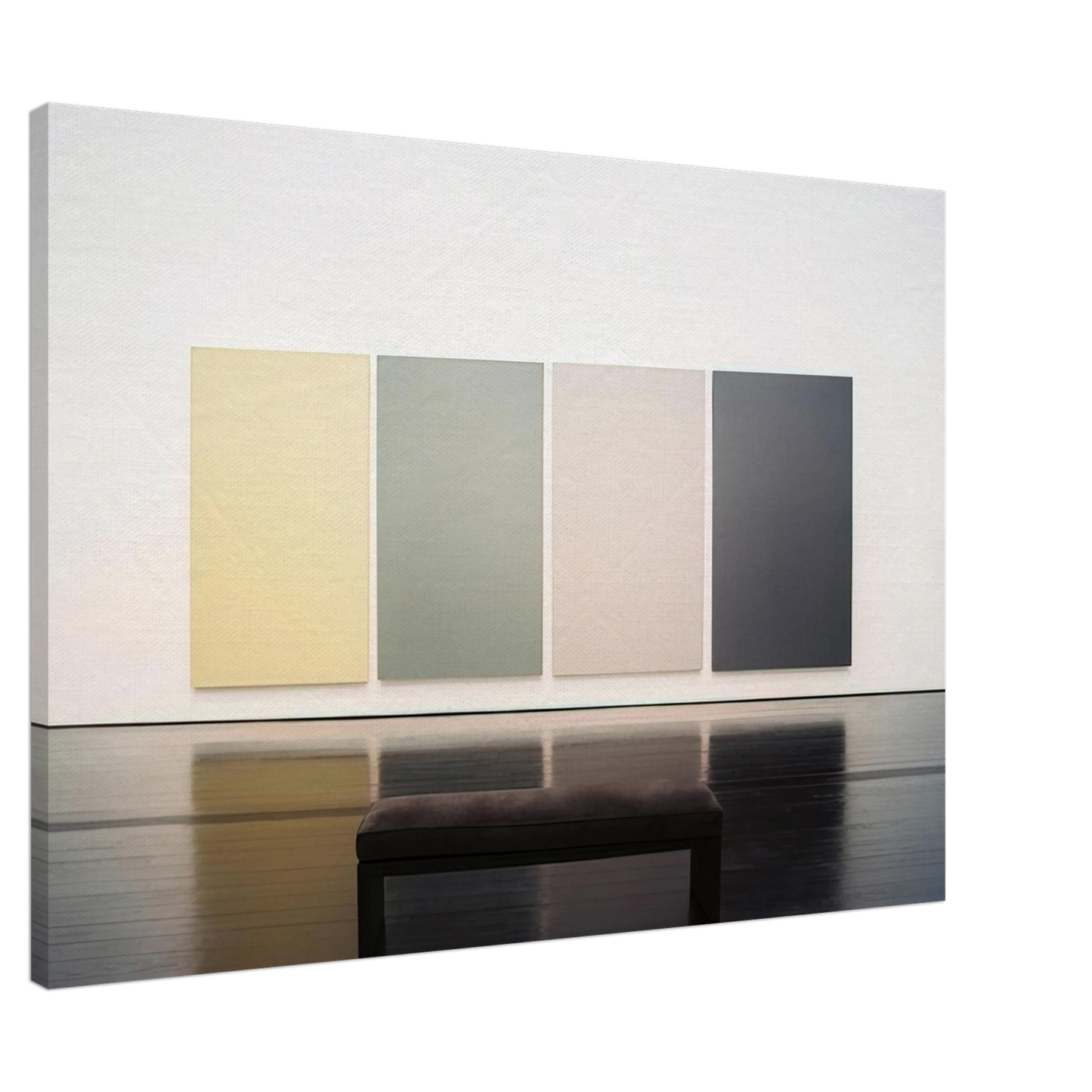 Brice Marden - The Seasons - 1975 Canvas - 20x30 cm / 8x12 inches-canvas