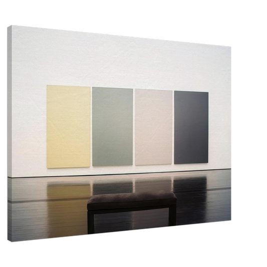 Brice Marden - The Seasons - 1975 Canvas - 20x30 cm / 8x12 inches-canvas