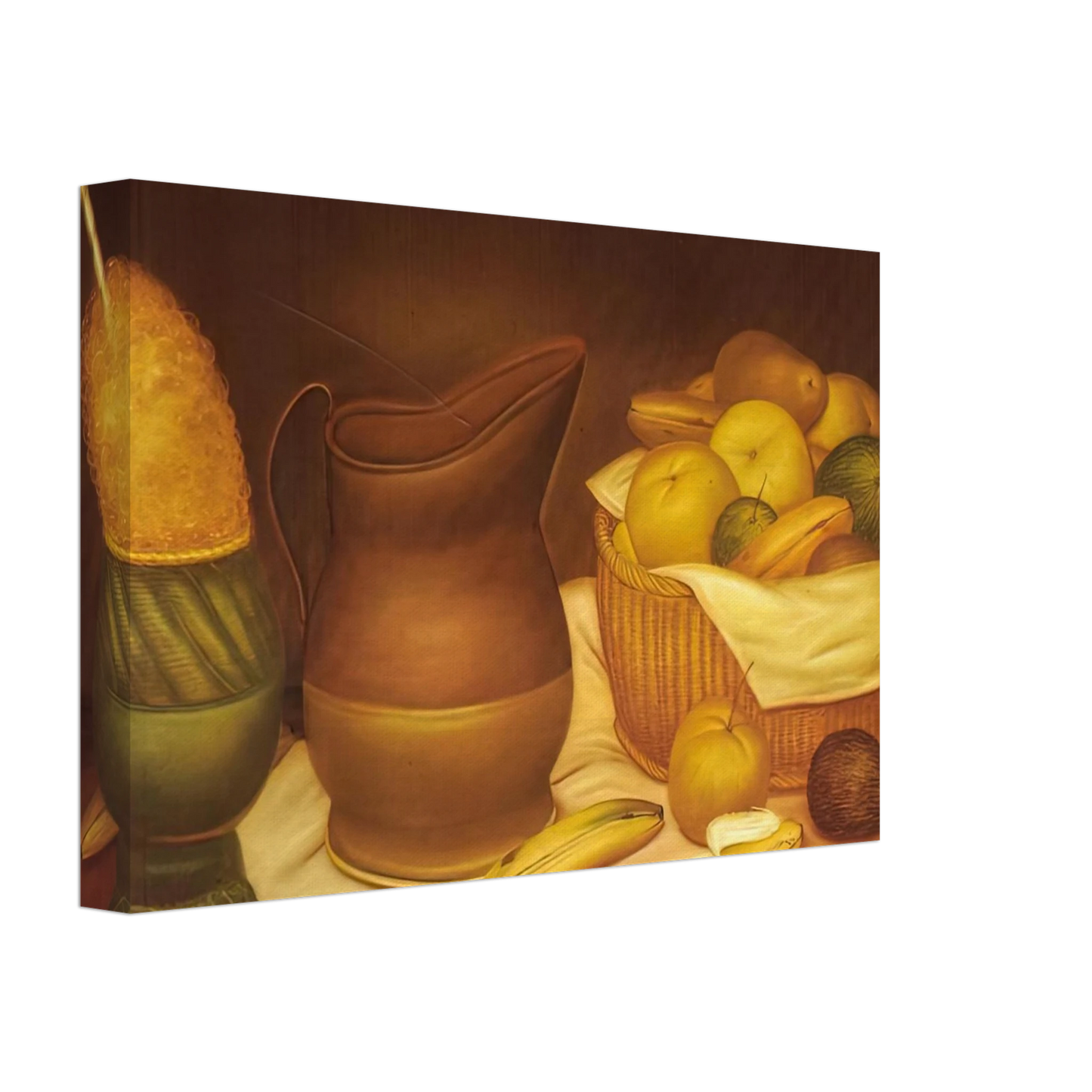 Fernando Botero - STILL LIFE 2 Canvas - 70x100 cm / 28x40 inches-canvas