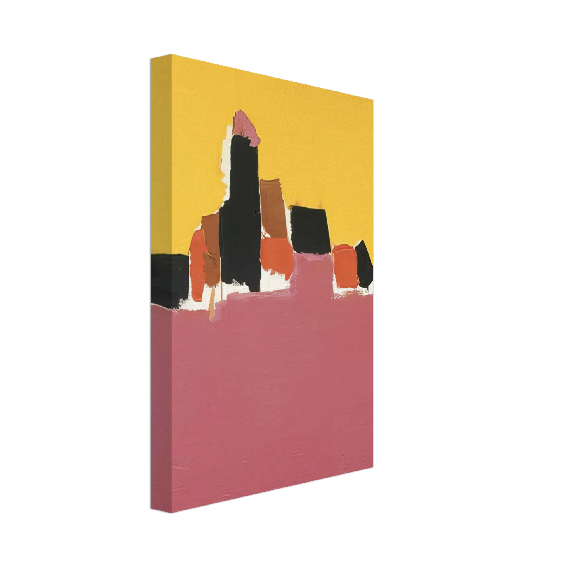 Nicolas de Stael - Syracuse - Lyrical Abstraction Canvas - 70x100 cm / 28x40 inches-canvas