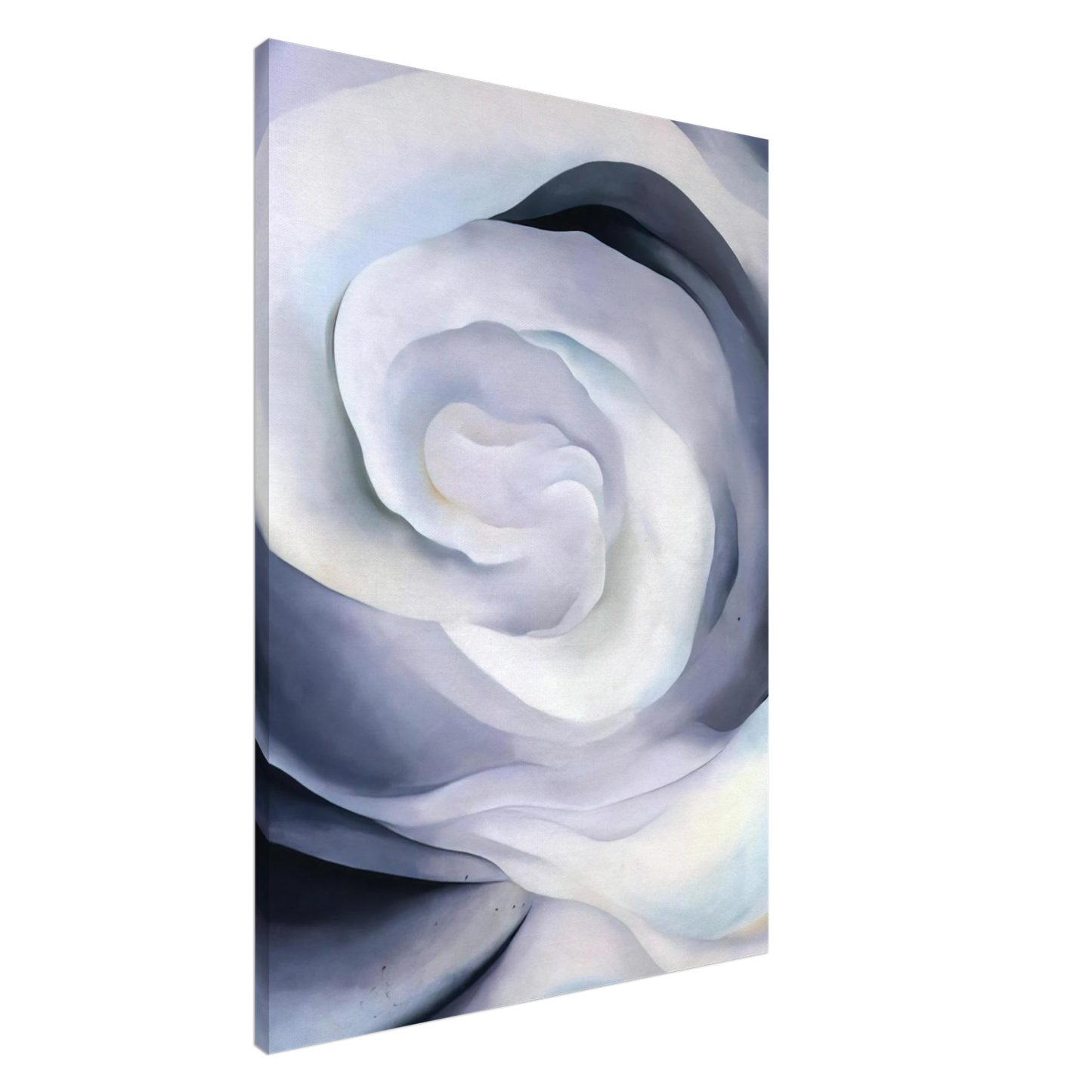 Georgia O'Keeffe - Abstraction White Rose Canvas - 20x30 cm / 8x12 inches-canvas