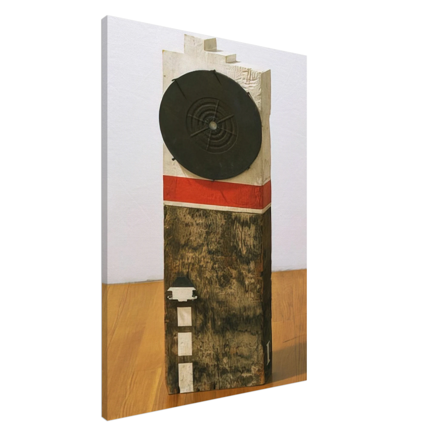 Robert Indiana - French Atomic Bomb Canvas - 20x30 cm / 8x12 inches-canvas