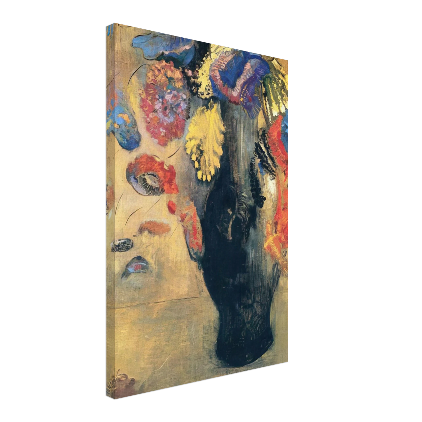 Odilon Redon - FLOWERS Canvas - 40x60 cm / 16x24 inches-canvas