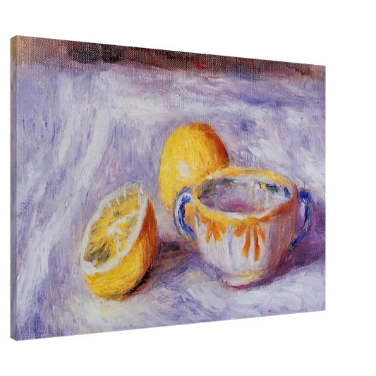 Pierre-Auguste Renoir - Still Life with Lemons Canvas - 20x30 cm / 8x12 inches-canvas