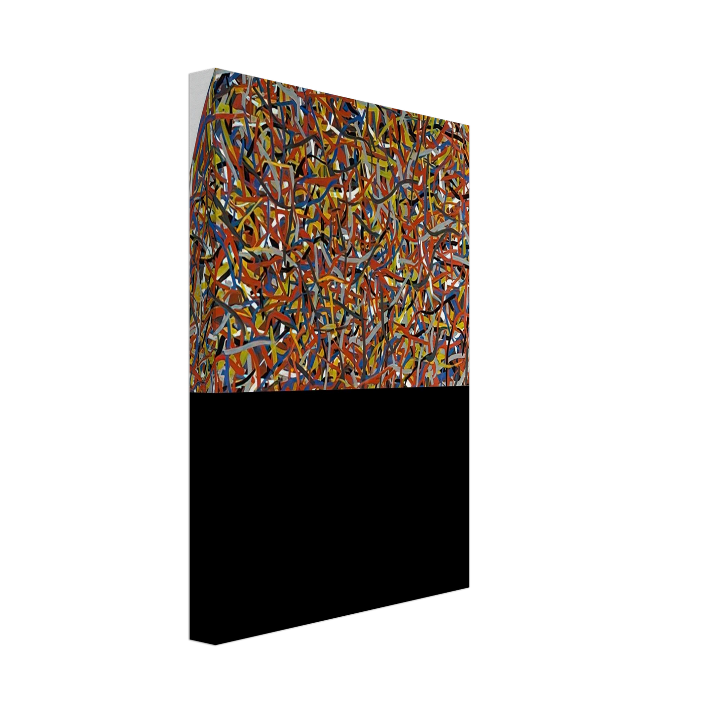 Sol LeWitt - Lines in All Directions Canvas - 40x60 cm / 16x24 inches-canvas