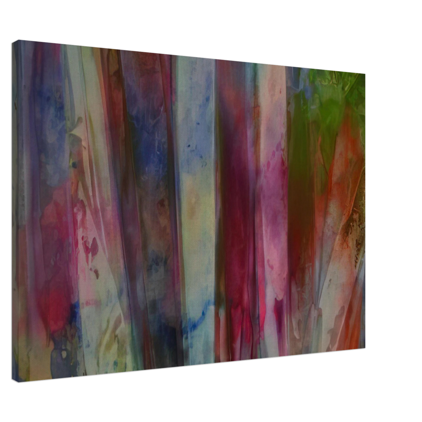 Sam Gilliam - Rainfall Canvas - 20x30 cm / 8x12 inches-canvas
