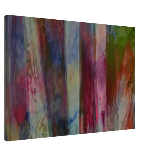 Sam Gilliam - Rainfall Canvas - 20x30 cm / 8x12 inches-canvas