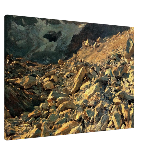 John Singer Sargent - Moraine Canvas - 20x30 cm / 8x12 inches-canvas