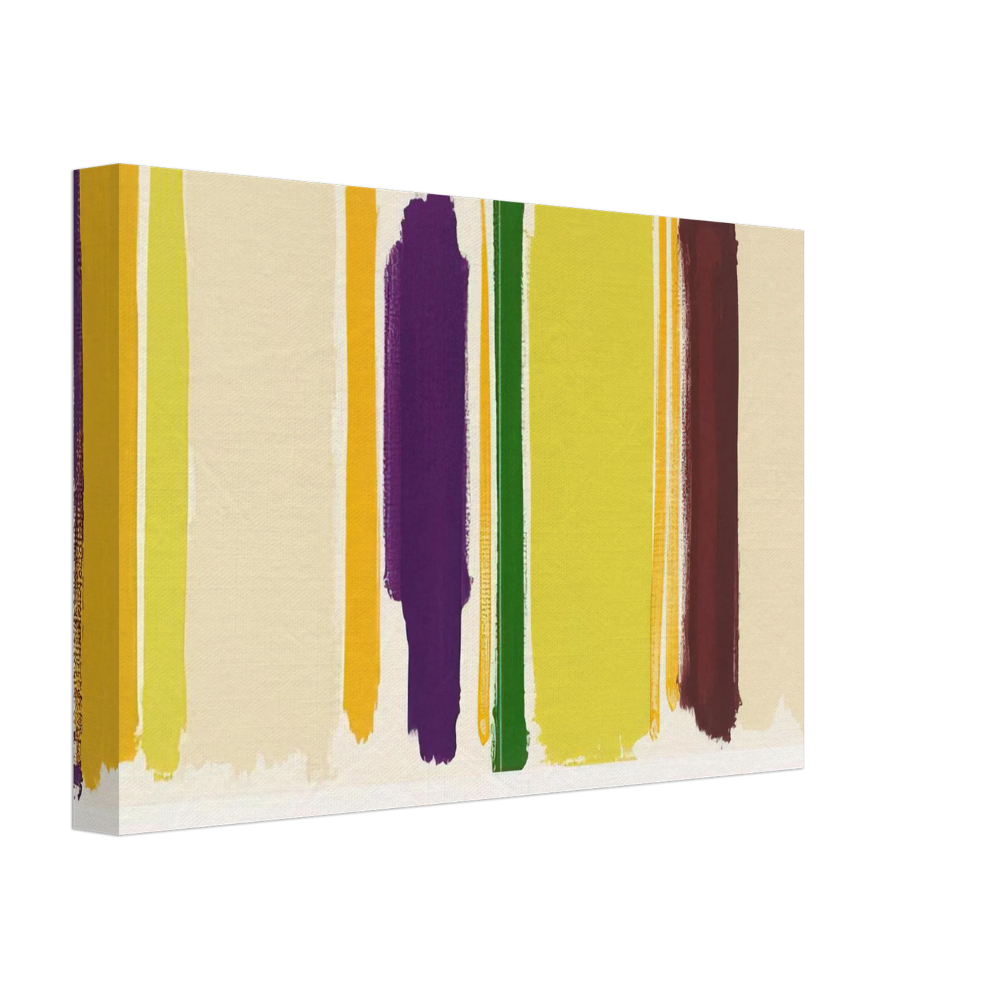 Patrick Heron - Untitled From The Shapes of Colour - 1978 Canvas - 40x60 cm / 16x24 inches-canvas