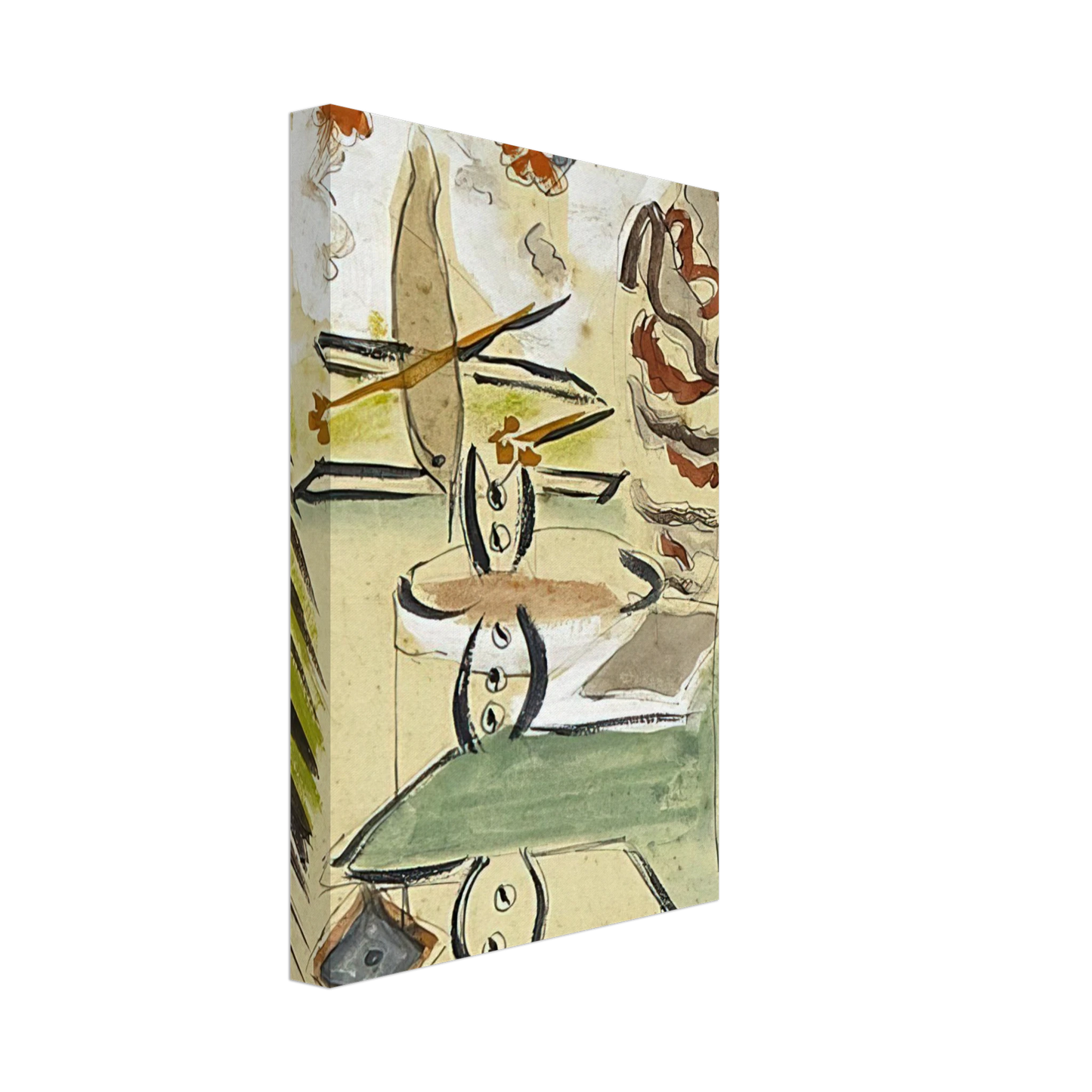 Betty Parsons - Untitled Abstraction - Abstract Expressionism Canvas - 70x100 cm / 28x40 inches-canvas