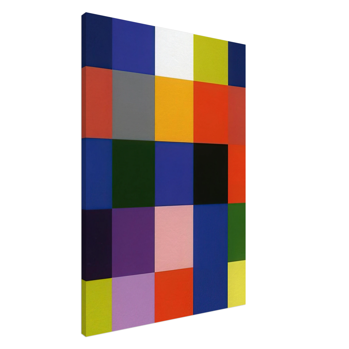 Gerhard Richter - 25 COLOURS 2007 Canvas - 20x30 cm / 8x12 inches-canvas