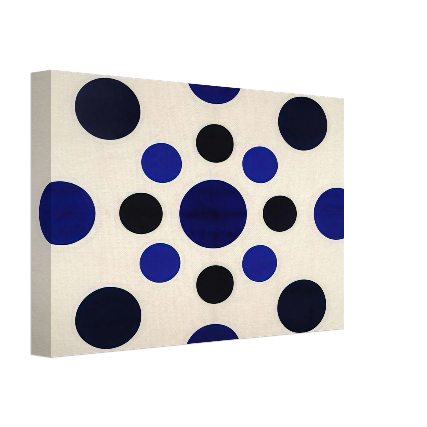 Thomas Downing - On Blue - 1963 Canvas - 40x60 cm / 16x24 inches-canvas