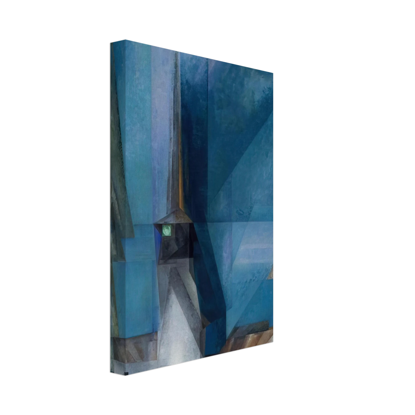 Lyonel Feininger - GELMERODA 1936 Canvas - 70x100 cm / 28x40 inches-canvas