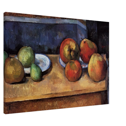 Paul Cezanne - Still Life Apples and Pears Canvas - 20x30 cm / 8x12 inches-canvas